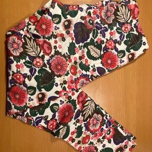 Oilily size 12 girl’s leggings floral print